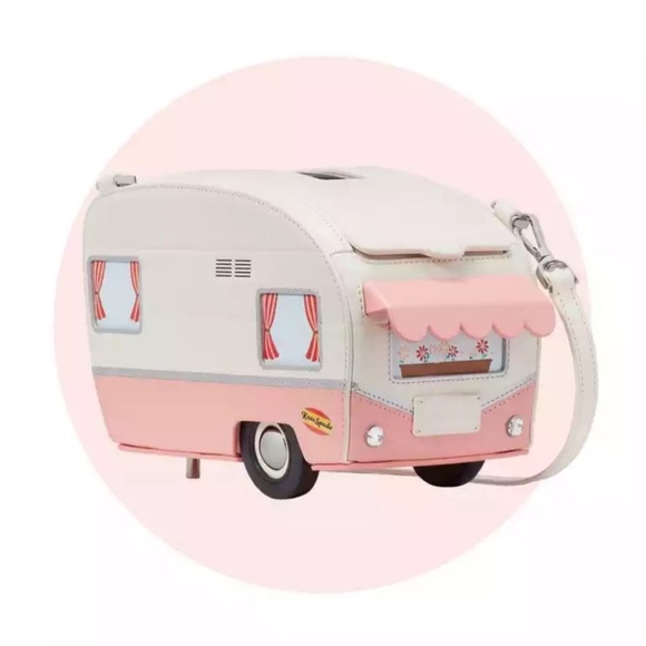 ♠️kate spade Day Tripper Camper Van Crossbody Bag, Pink NWT - Picture 3 of 16